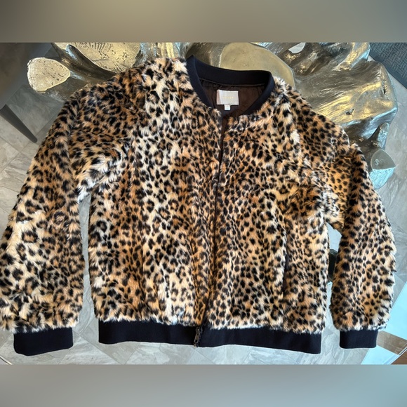 Skies Are Blue Jackets & Blazers - Excellent condition! Skies Are Blue by Anthropologies. Size large. Leopard print